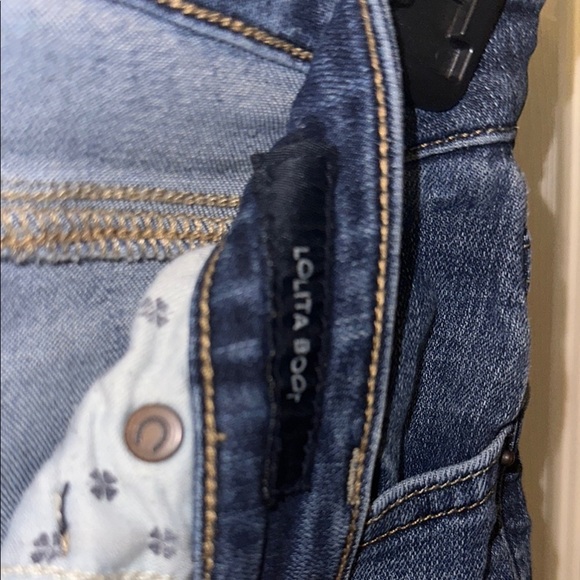 Lucky Brand Lolita Boot Women’s Size 6/28 Blue Denim Jeans - Picture 4 of 4